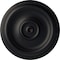 Ekena Millwork Traditional Ceiling Medallion (Fits Canopies up to 2 3/4"), Hand-Painted Steel Gray, 12"OD x 1"P CM12TRSGS - alternate 1